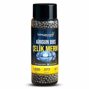 (1500 Adet) Havalı Tabanca BB Mermisi 4.5 mm