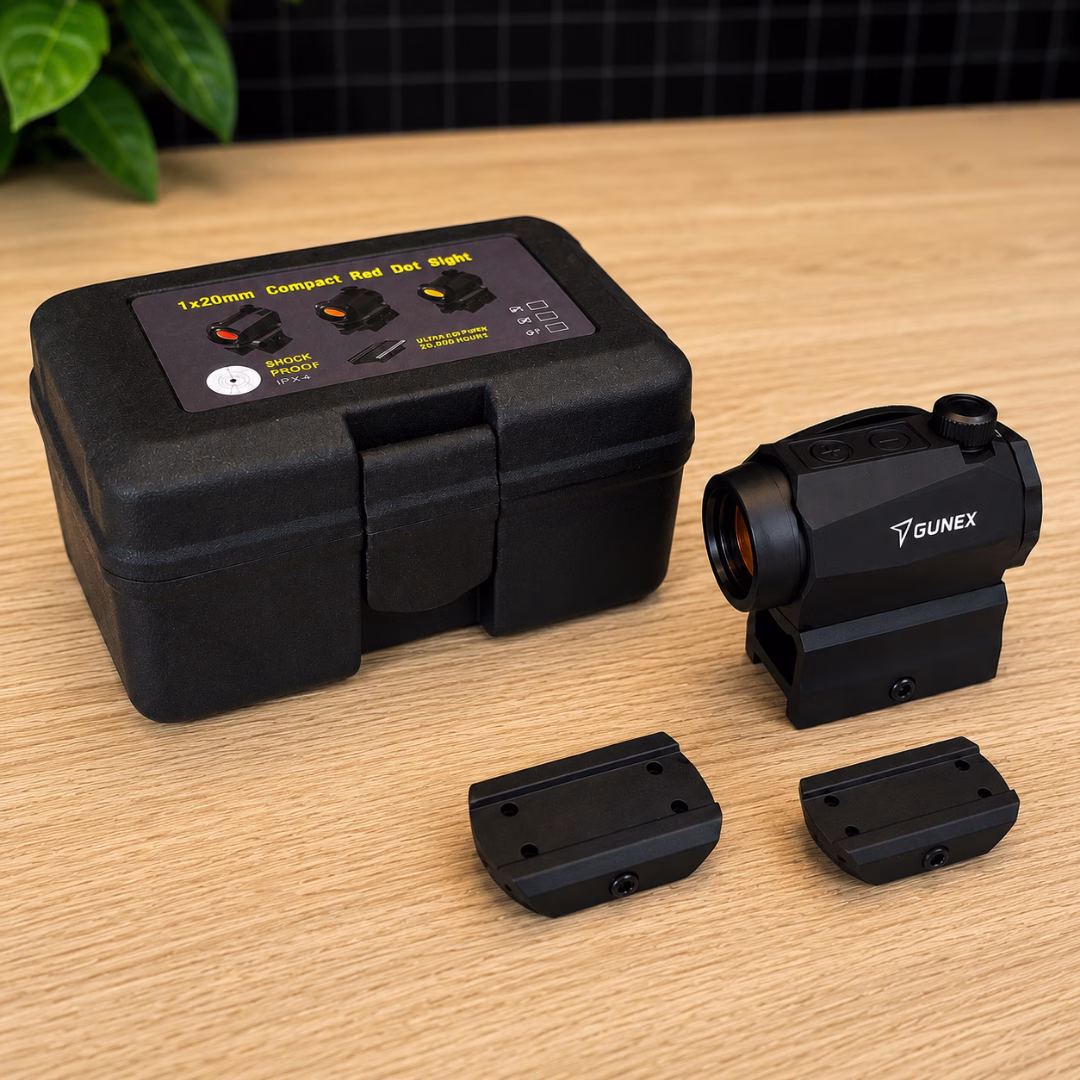 Gunex 1x20mm Kompakt Reddot Sight (5601) - Görsel 2