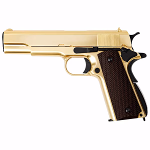 WE M1911 Full Metal 24K Altın Kaplı Blowback Airsoft Tabanca (Greengas)